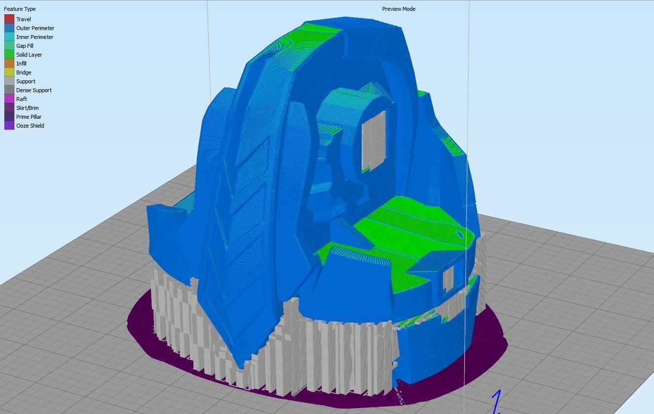 grendizer infinitism goldorak-2 versions -stl print 3d 3D print model_31