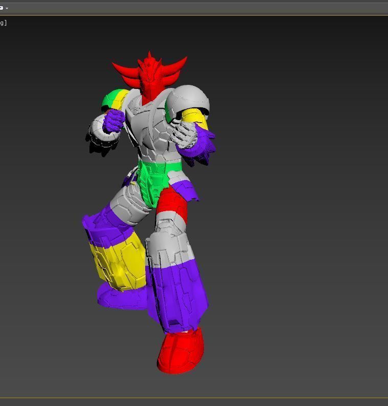 grendizer infinitism goldorak-2 versions -stl print 3d 3D print model_13