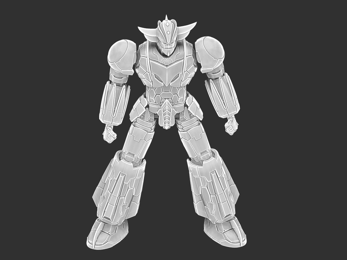 grendizer infinitism goldorak-2 versions -stl print 3d 3D print model_19