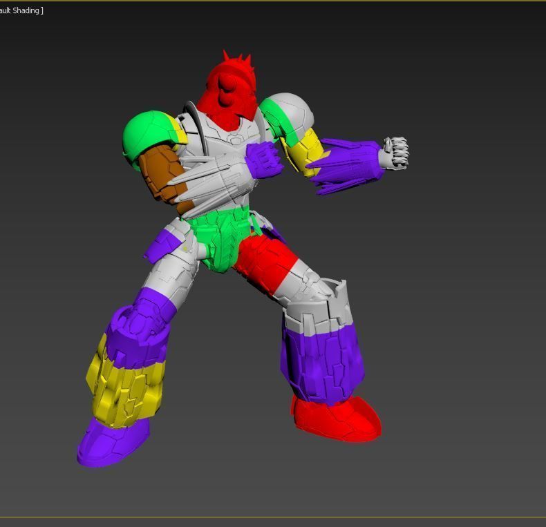 grendizer infinitism goldorak-2 versions -stl print 3d 3D print model_14