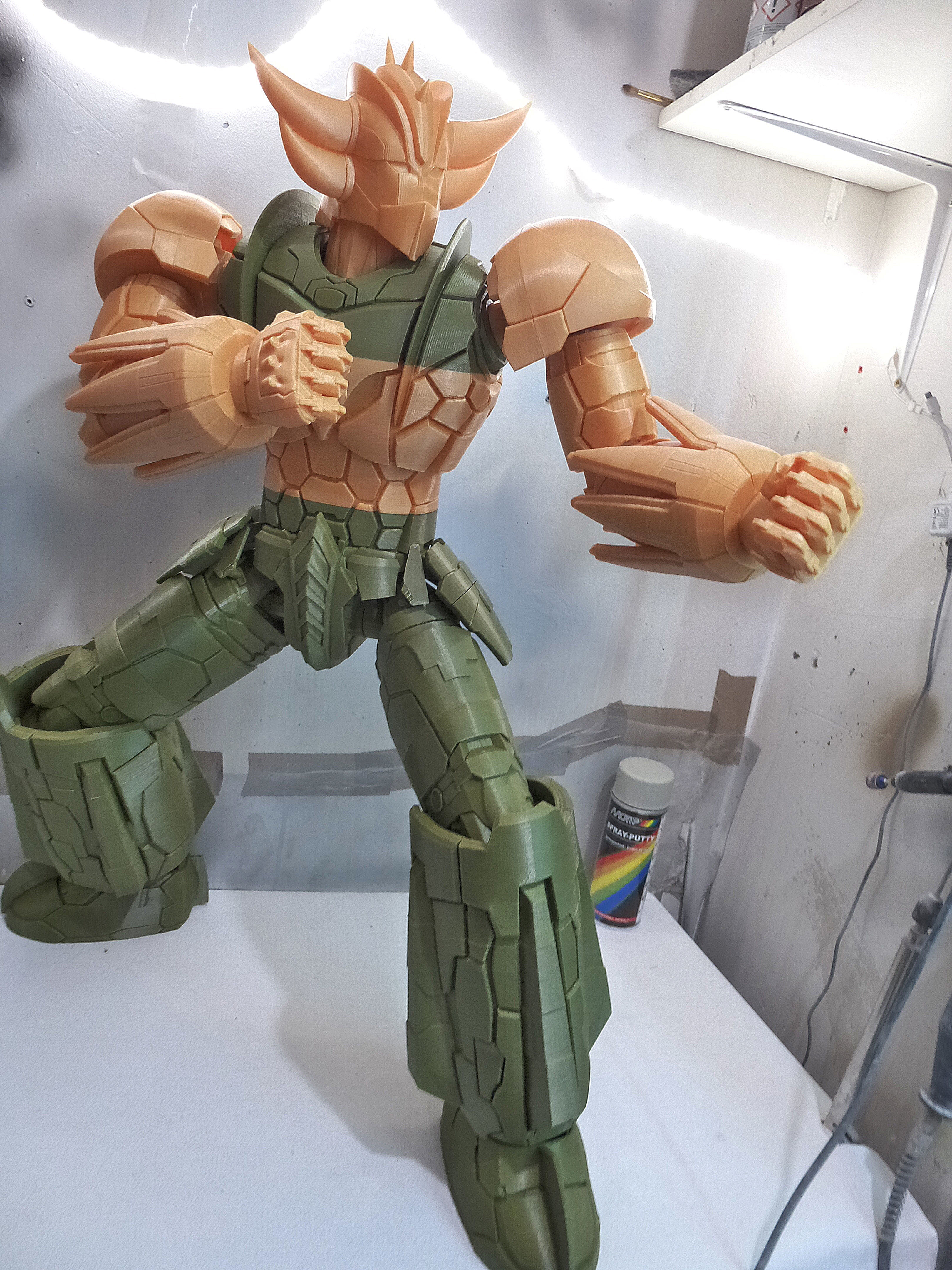 grendizer infinitism goldorak-2 versions -stl print 3d 3D print model_3