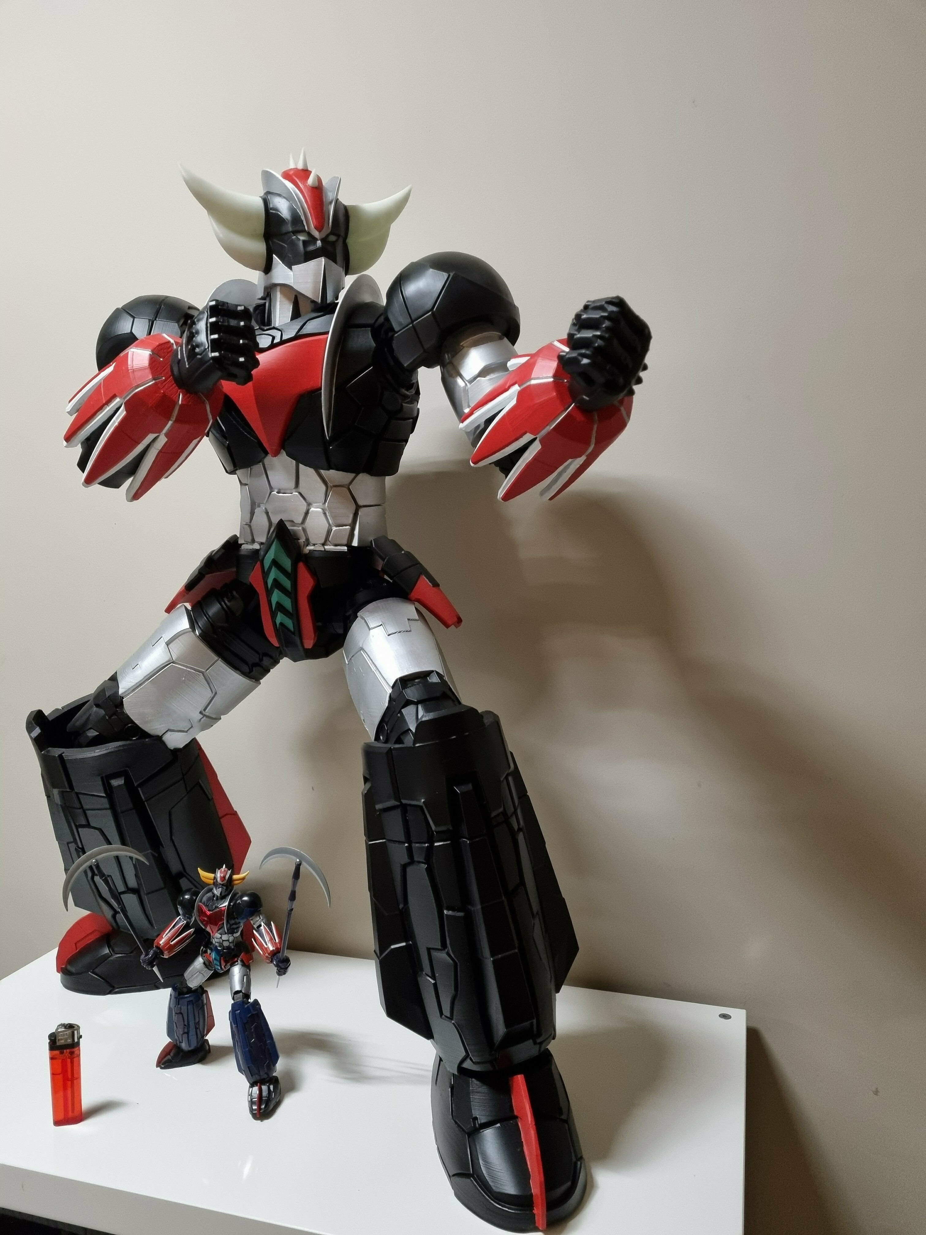 grendizer infinitism goldorak-2 versions -stl print 3d 3D print model_10