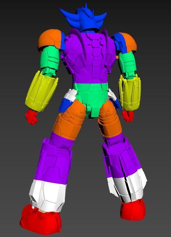 grendizer infinitism goldorak-2 versions -stl print 3d 3D print model_21