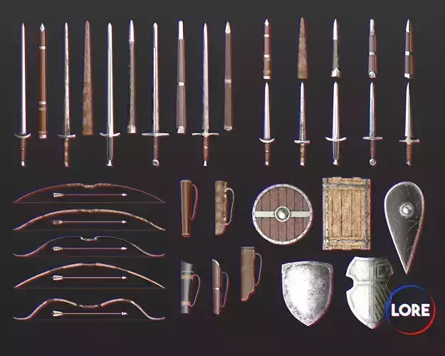 Medieval Collection Essential Weapons 