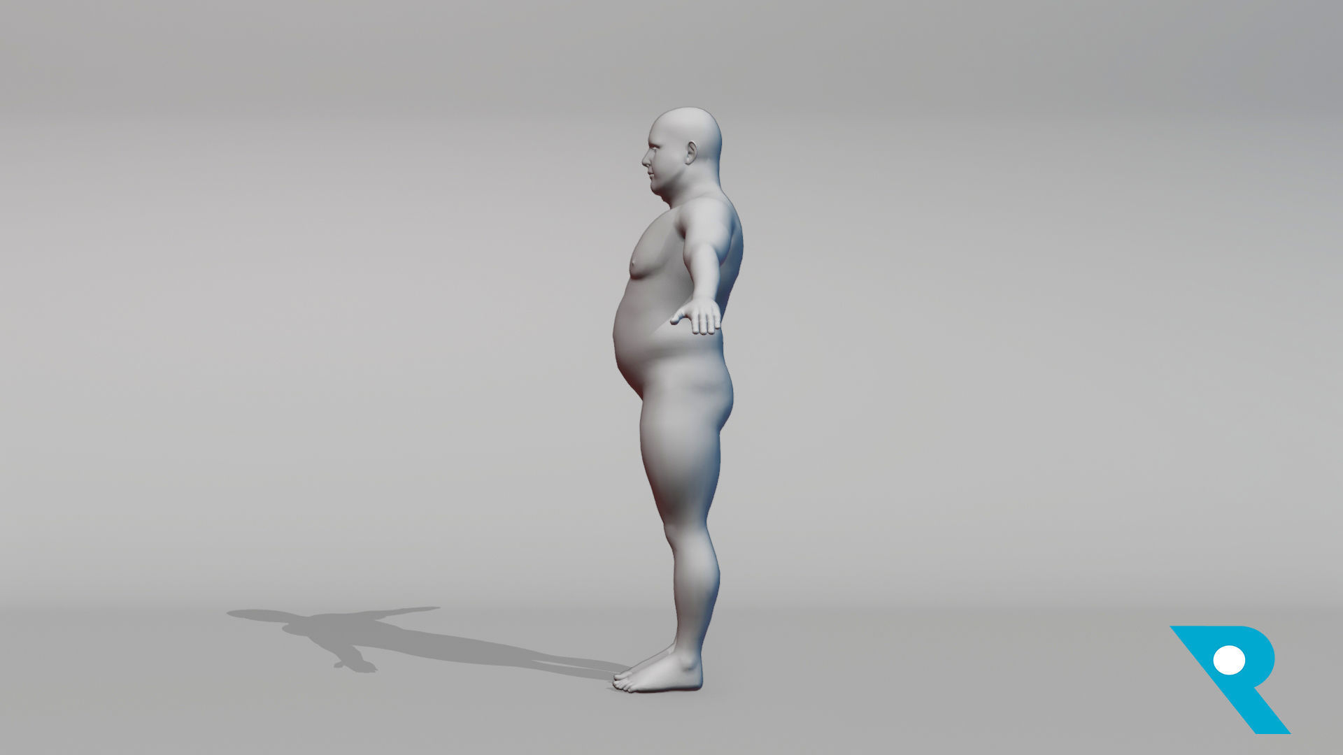 Realistic Male Character - Deric 3D model_8