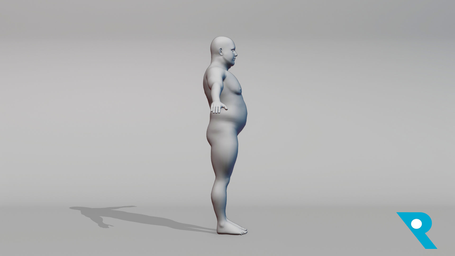 Realistic Male Character - Deric 3D model_6