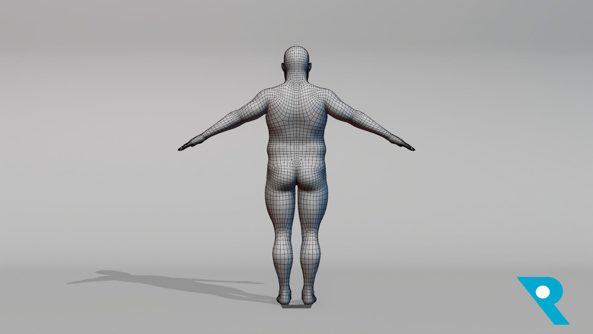 Realistic Male Character - Deric 3D model_11