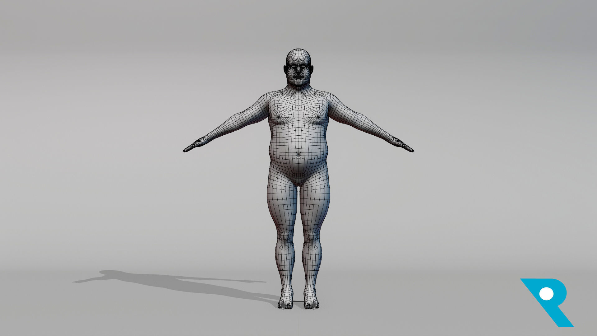 Realistic Male Character - Deric 3D model_9