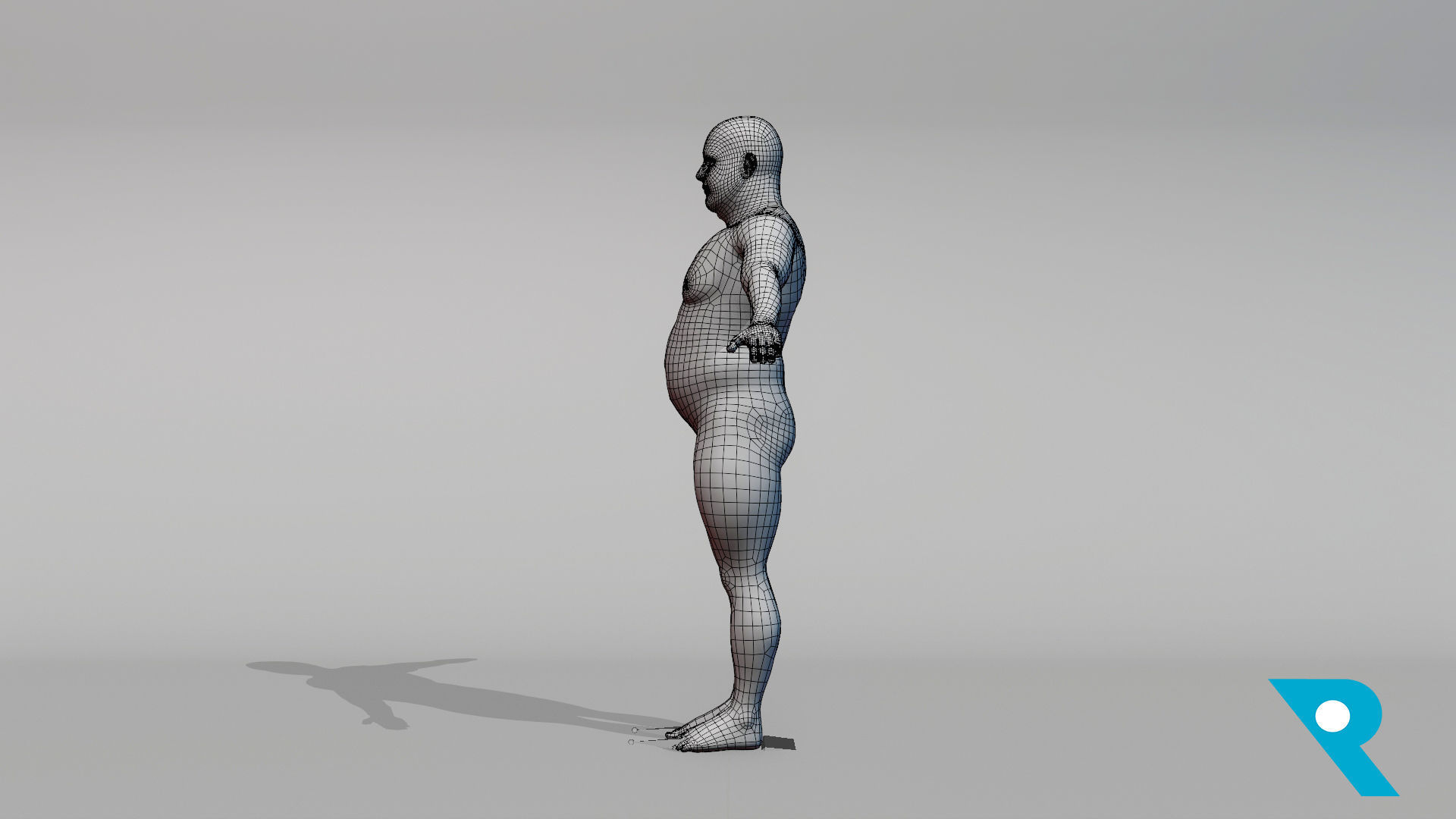 Realistic Male Character - Deric 3D model_12