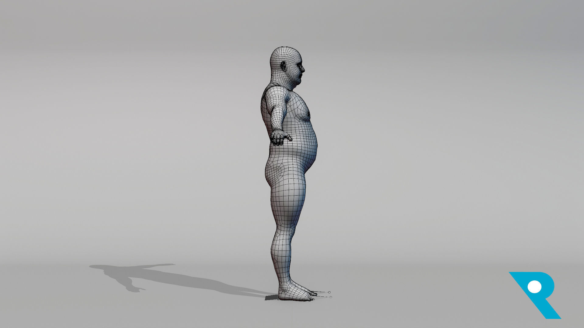 Realistic Male Character - Deric 3D model_10