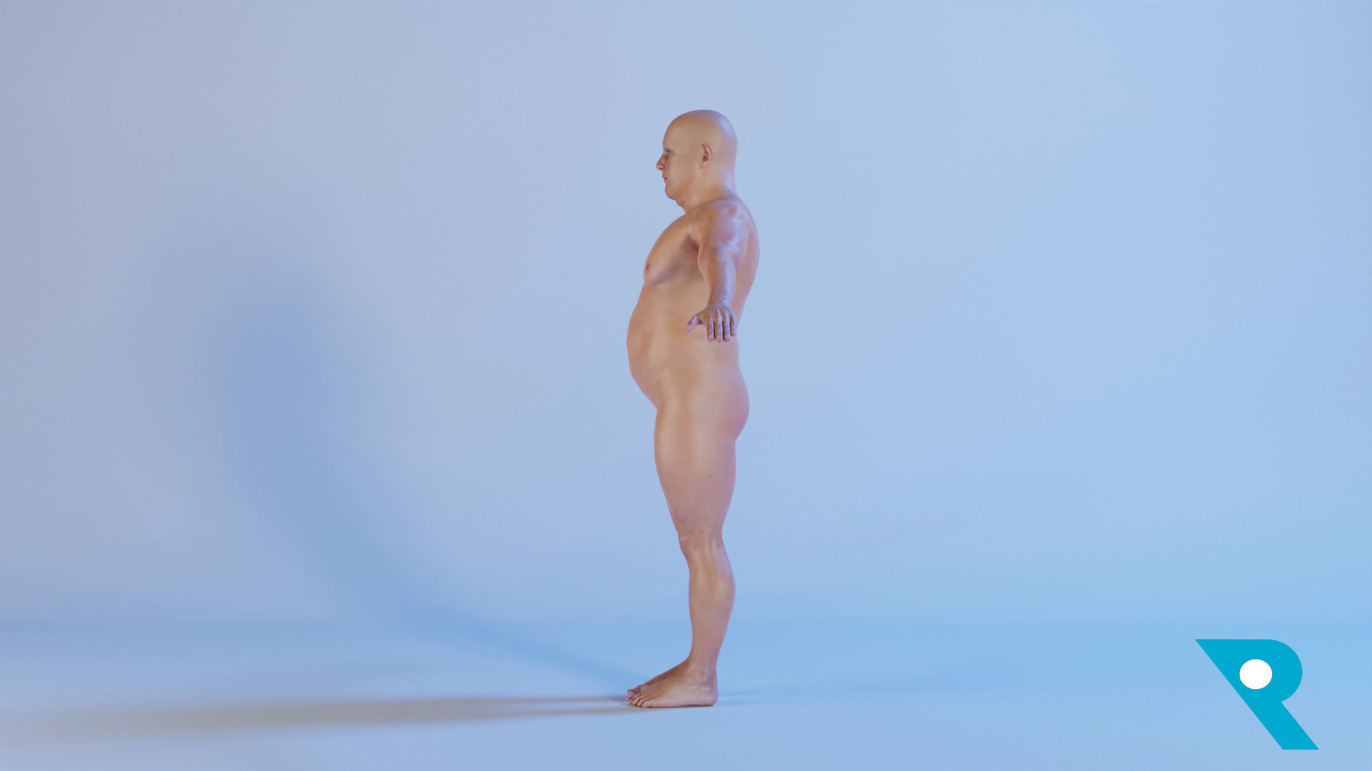 Realistic Male Character - Deric 3D model_4