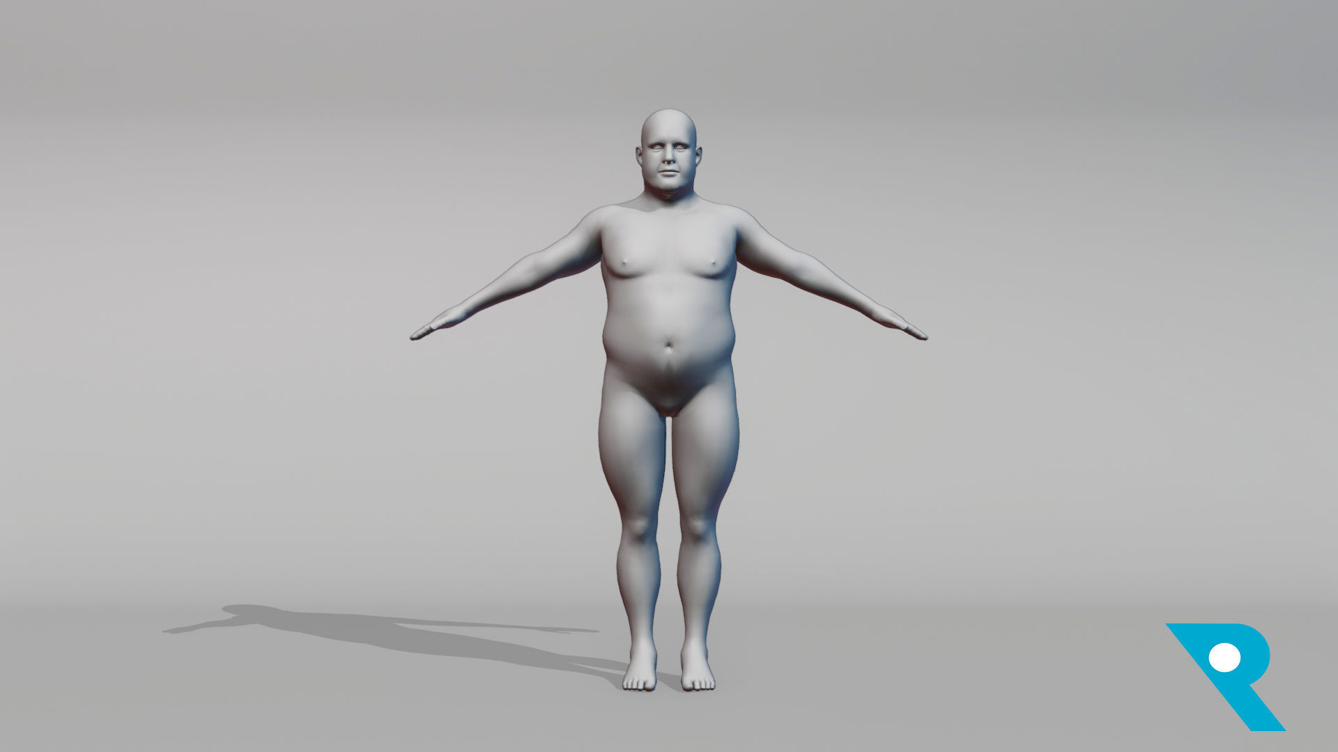 Realistic Male Character - Deric 3D model_5