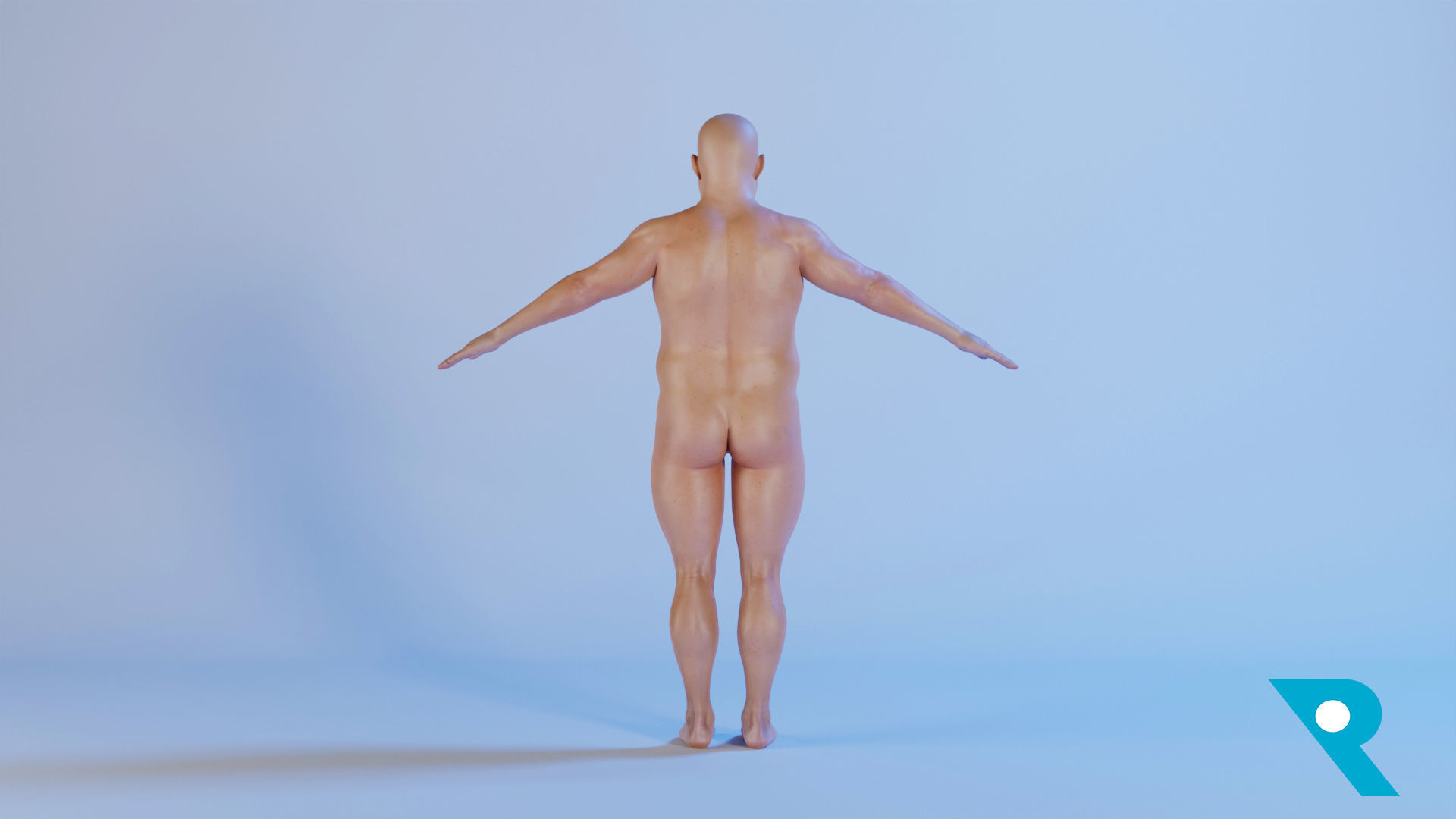 Realistic Male Character - Deric 3D model_3
