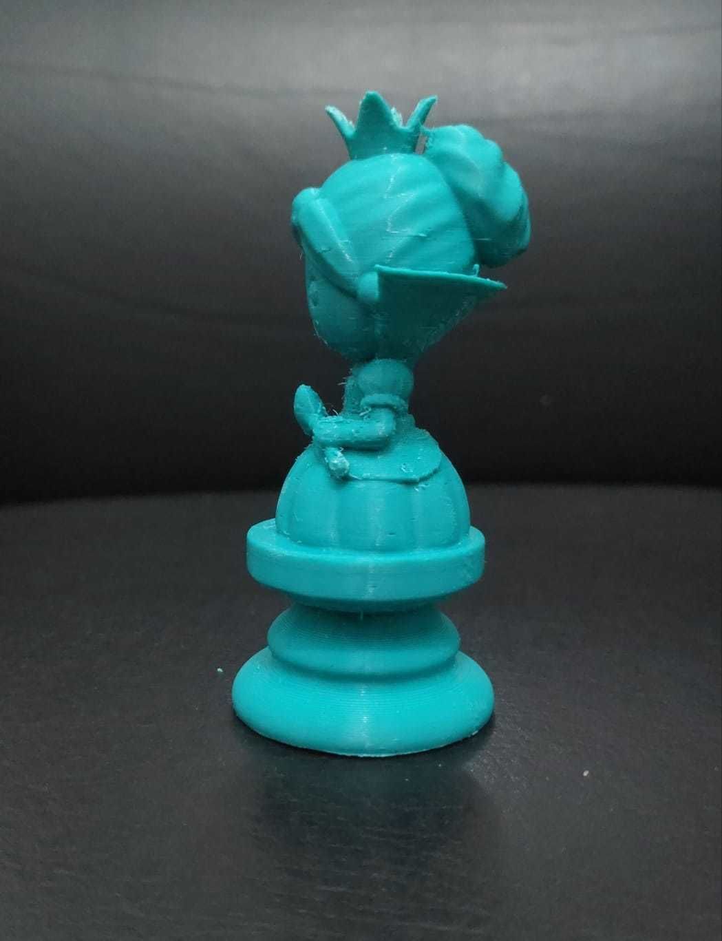 Alice Chess - Side B - Queen - Queen of Hearts 3D print model_10