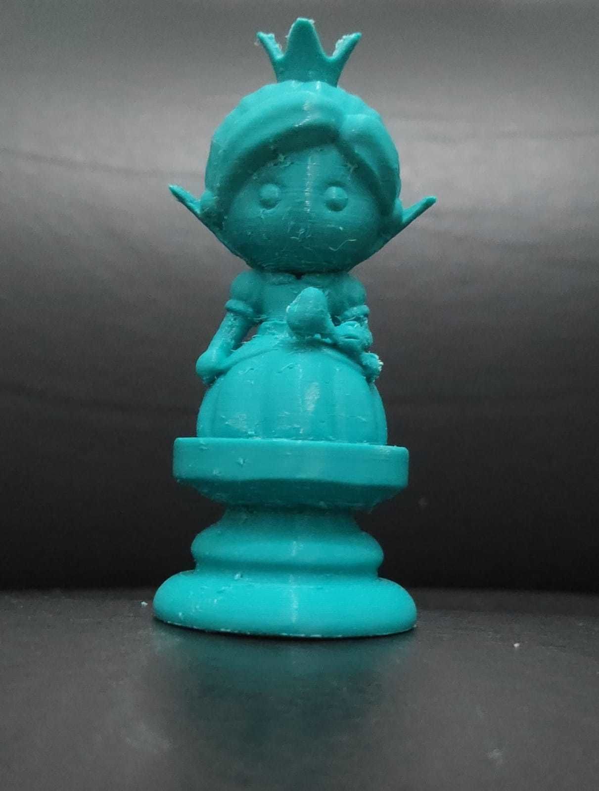 Alice Chess - Side B - Queen - Queen of Hearts 3D print model_8