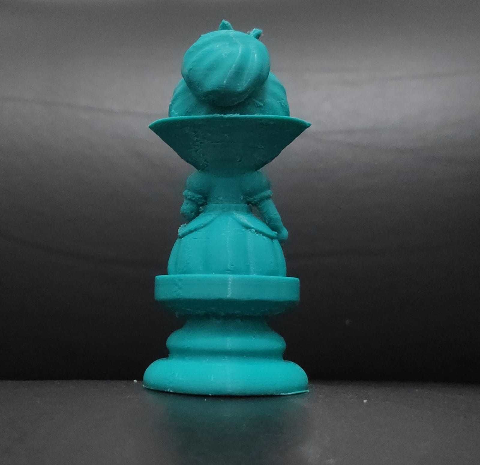 Alice Chess - Side B - Queen - Queen of Hearts 3D print model_6