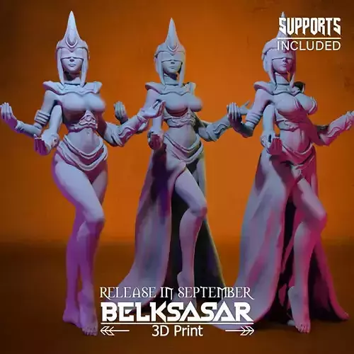 Demigoddess of the Sun Demigoddess of the Sun Normal and Nude