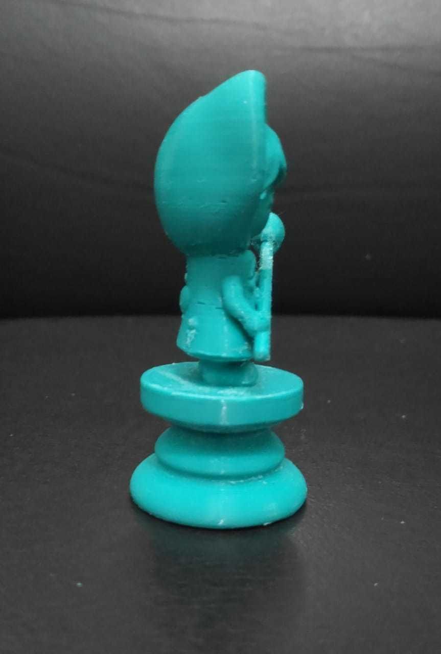 Alice Chess - Side B - Pawn - Trump Soldier 3D print model_5