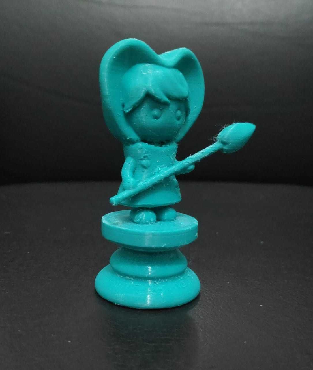 Alice Chess - Side B - Pawn - Trump Soldier 3D print model_9