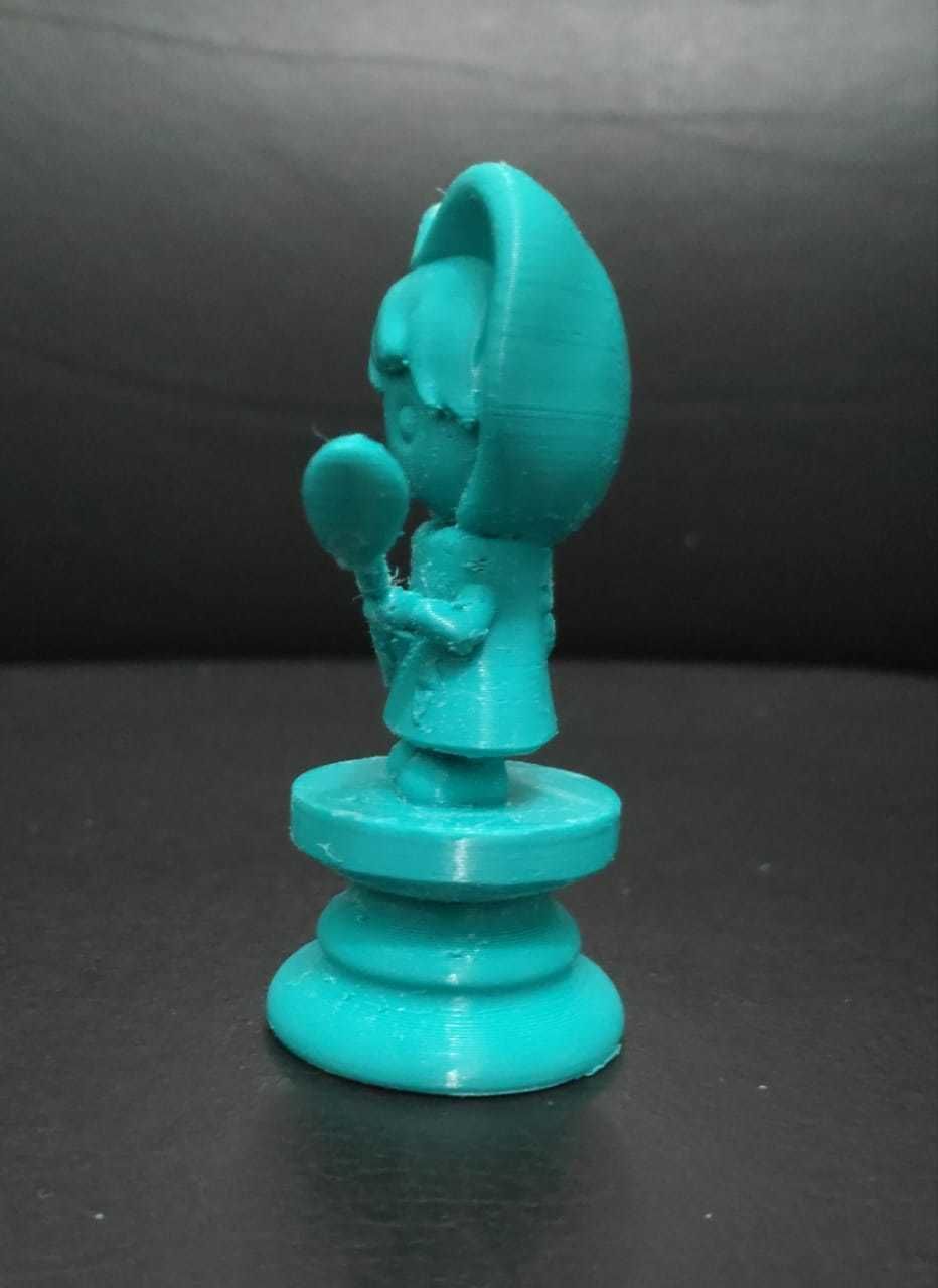 Alice Chess - Side B - Pawn - Trump Soldier 3D print model_11