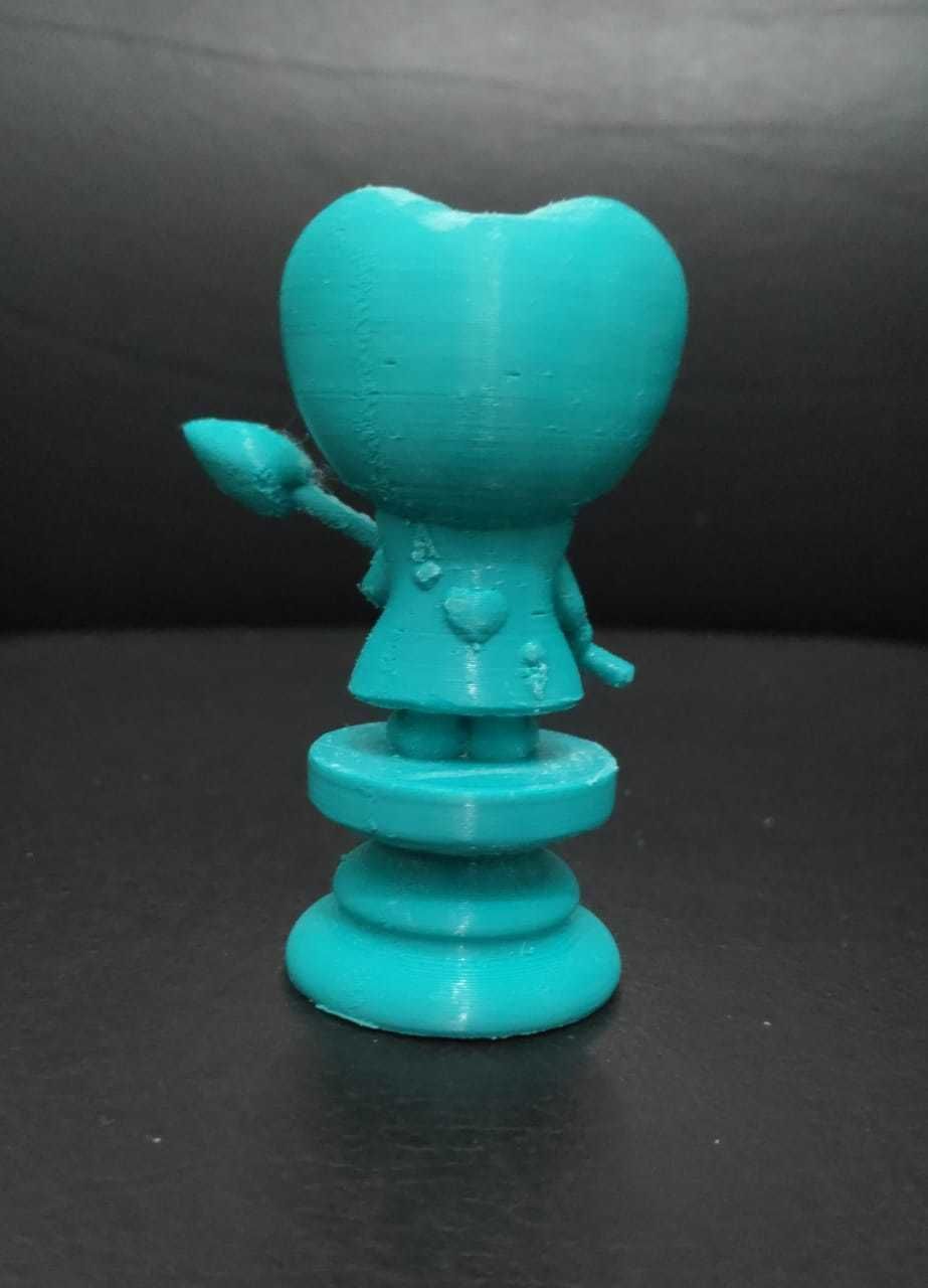 Alice Chess - Side B - Pawn - Trump Soldier 3D print model_6