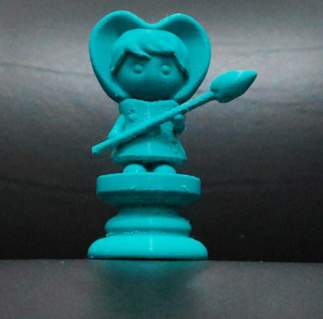 Alice Chess - Side B - Pawn - Trump Soldier 3D print model_8