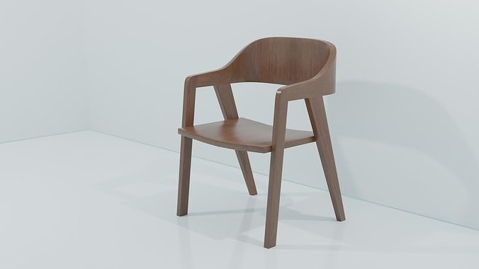 Simple chair 6 Free 3D print model