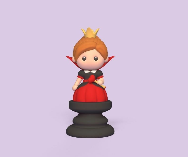Alice Chess - Side B 3D print model_5