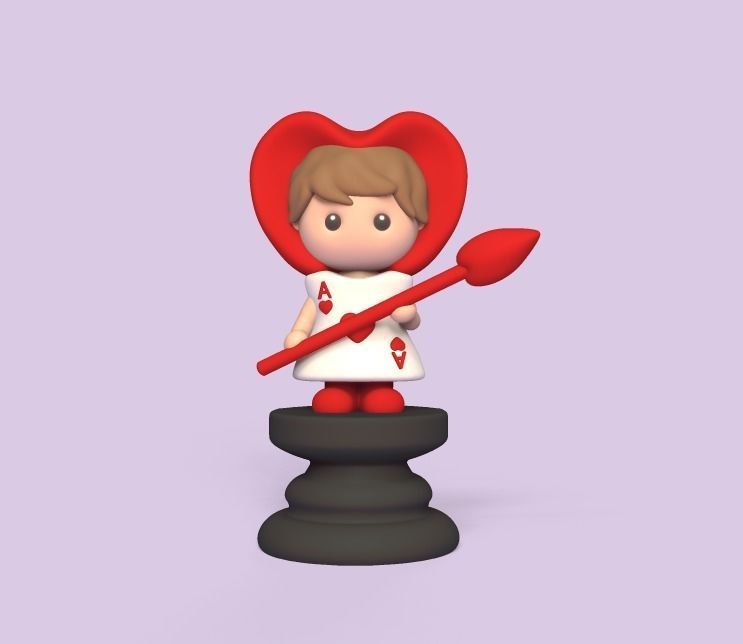 Alice Chess - Side B 3D print model_6