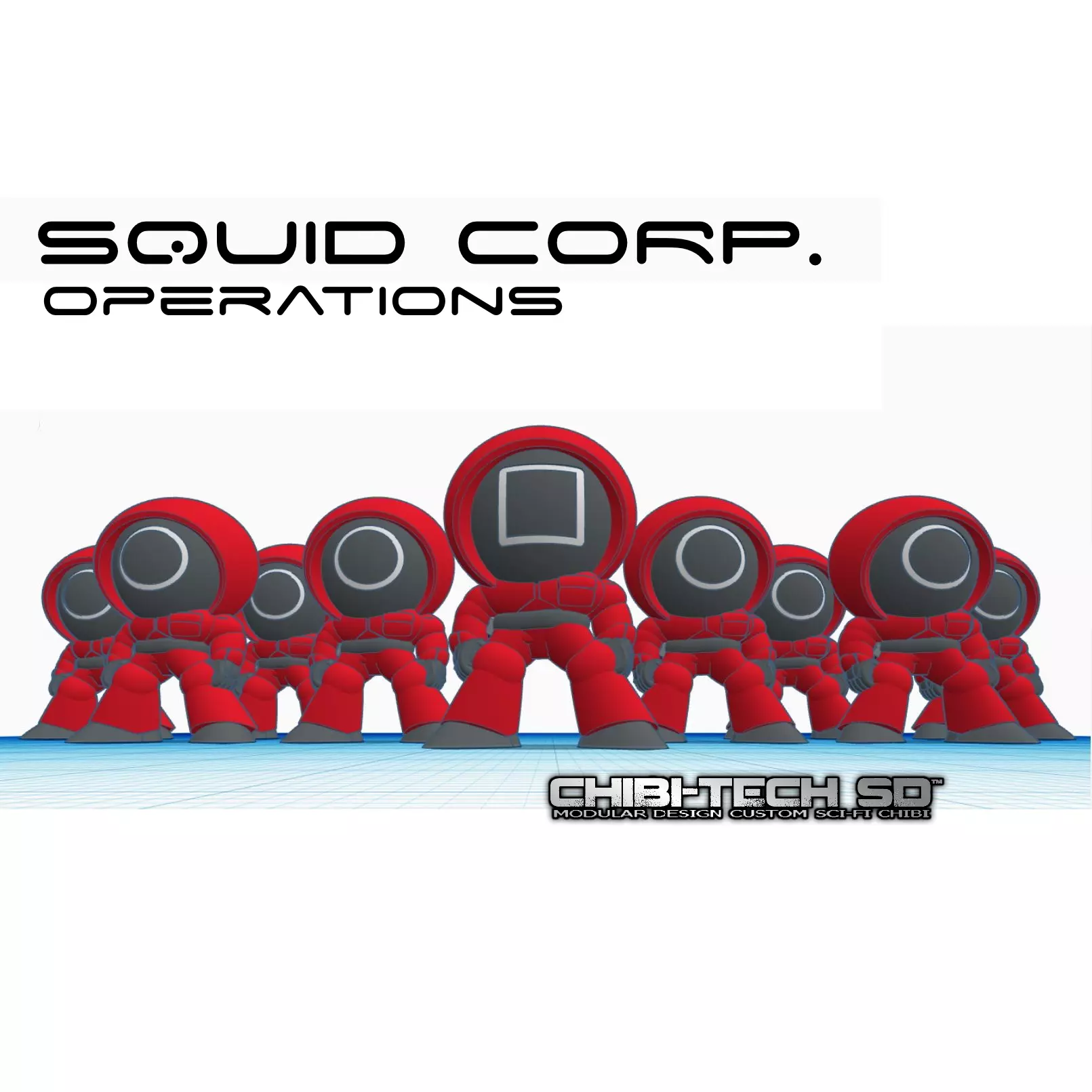 SQUID CORP OPERATIONS 3D print model