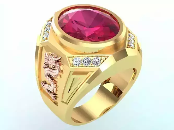 Dragon Rings - Men ring - N007