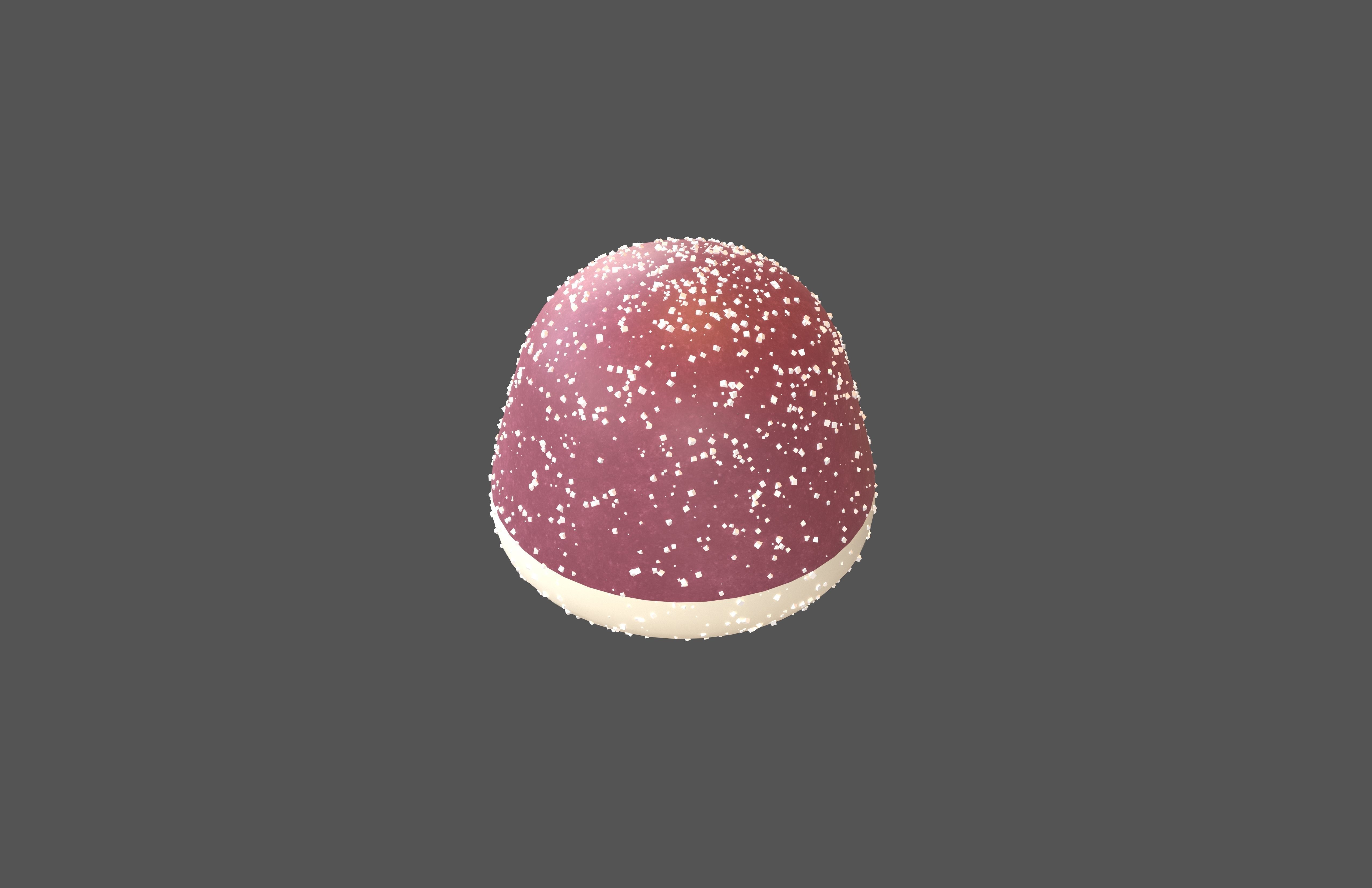 Petite Pufflettes Gummy v2 003 Low-poly 3D model_1