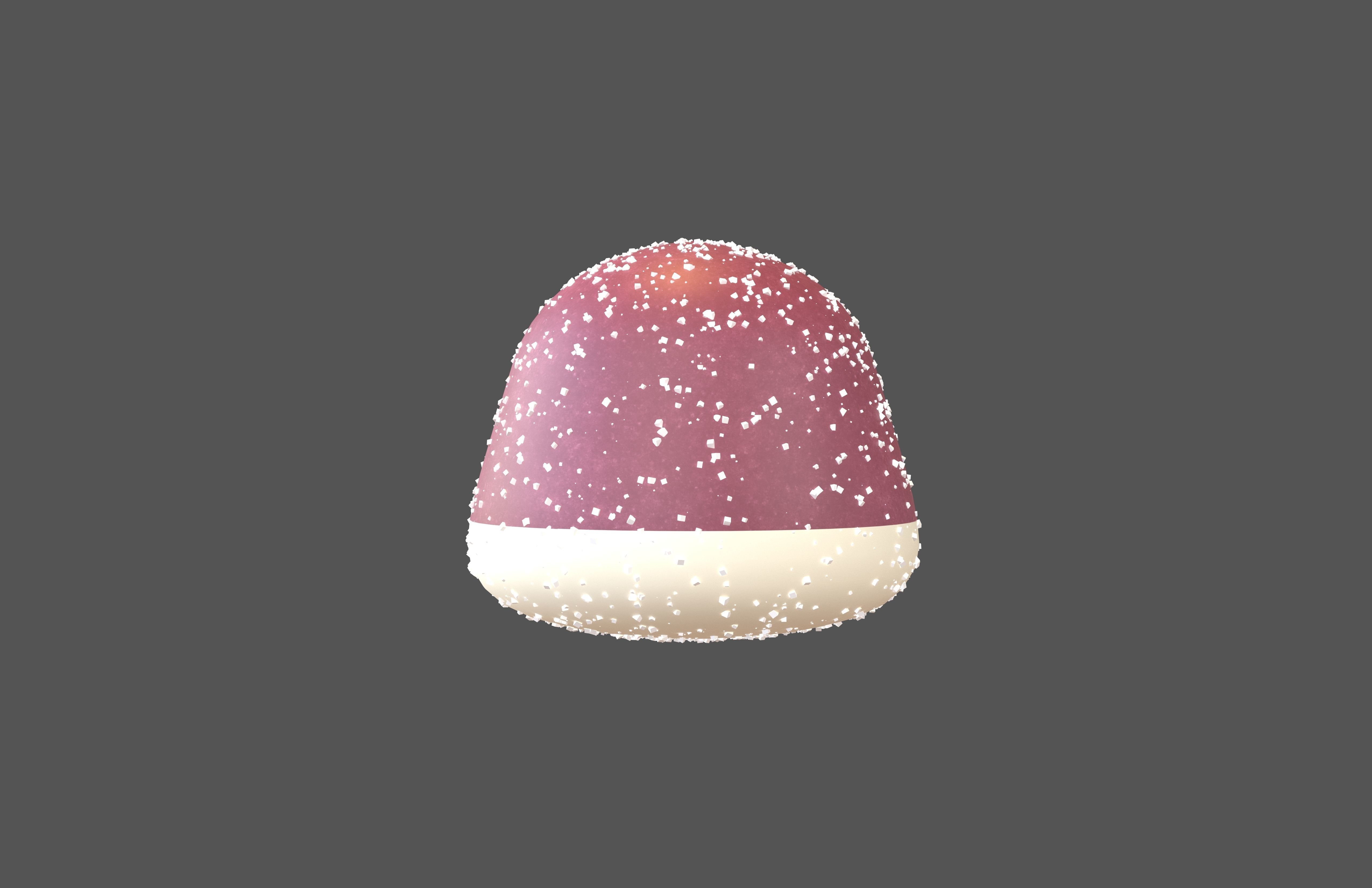 Petite Pufflettes Gummy v2 003 Low-poly 3D model_2