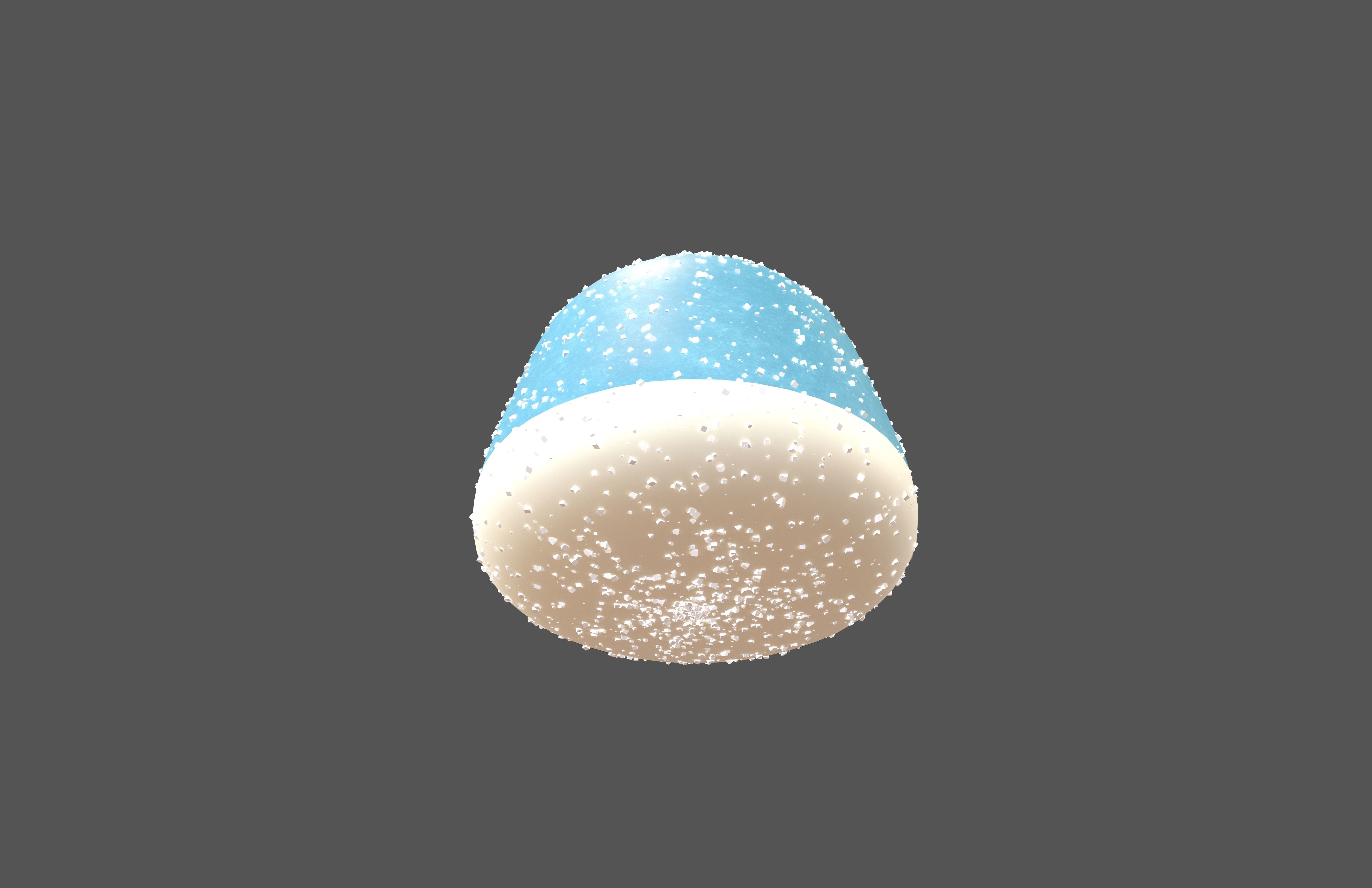 Petite Pufflettes Gummy v2 005 Low-poly 3D model_3