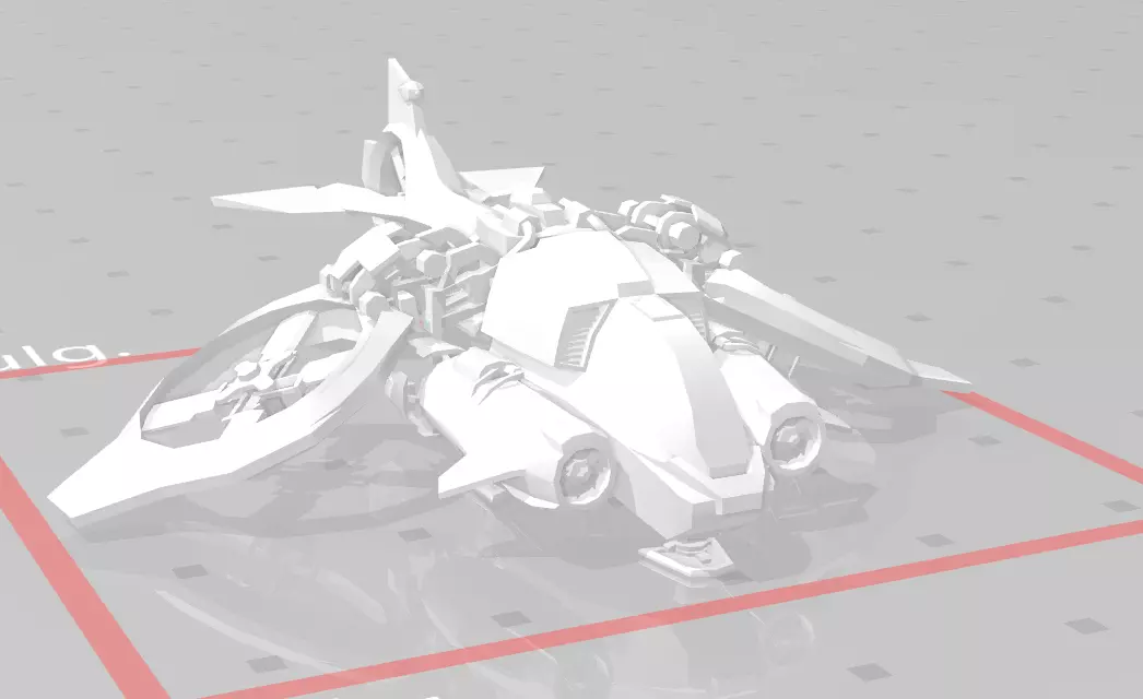 Banshee HD 3D print model_0