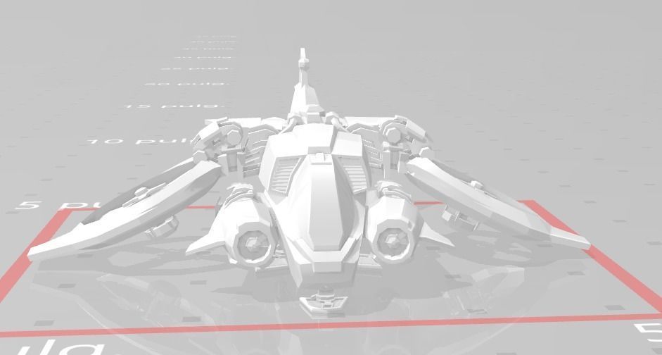 Banshee HD 3D print model_2