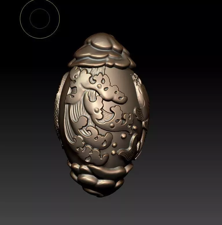 Pisces chasing the waves Free 3D print model