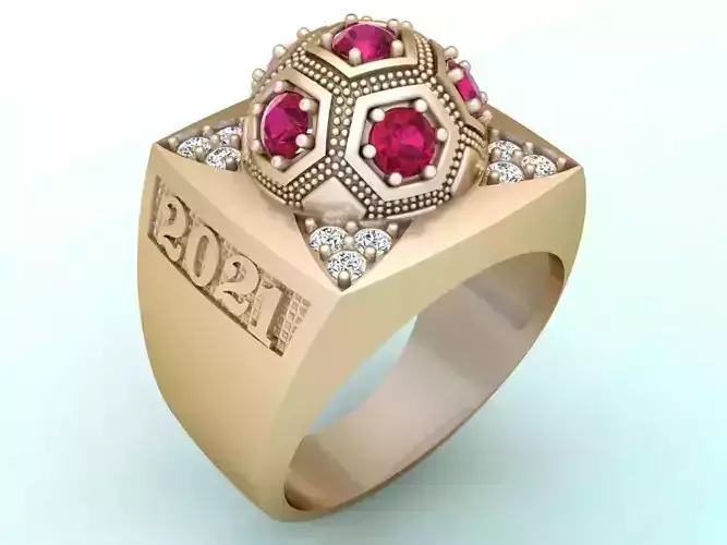 Ball ring - Football Rings - N586