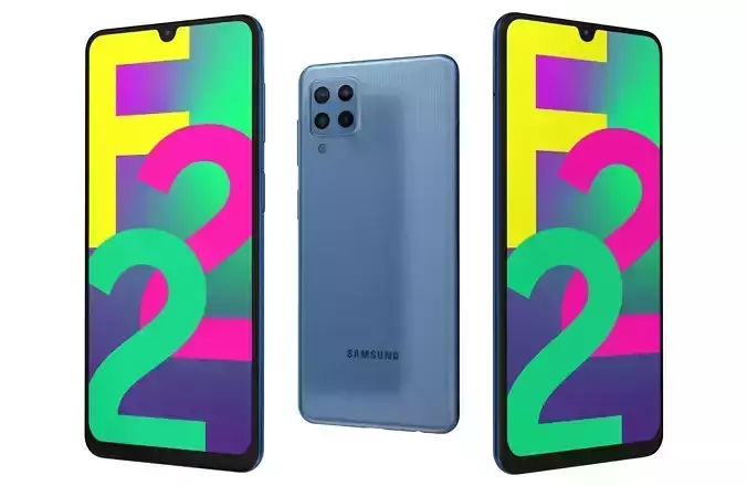 Samsung Galaxy F22 Awesome Blue