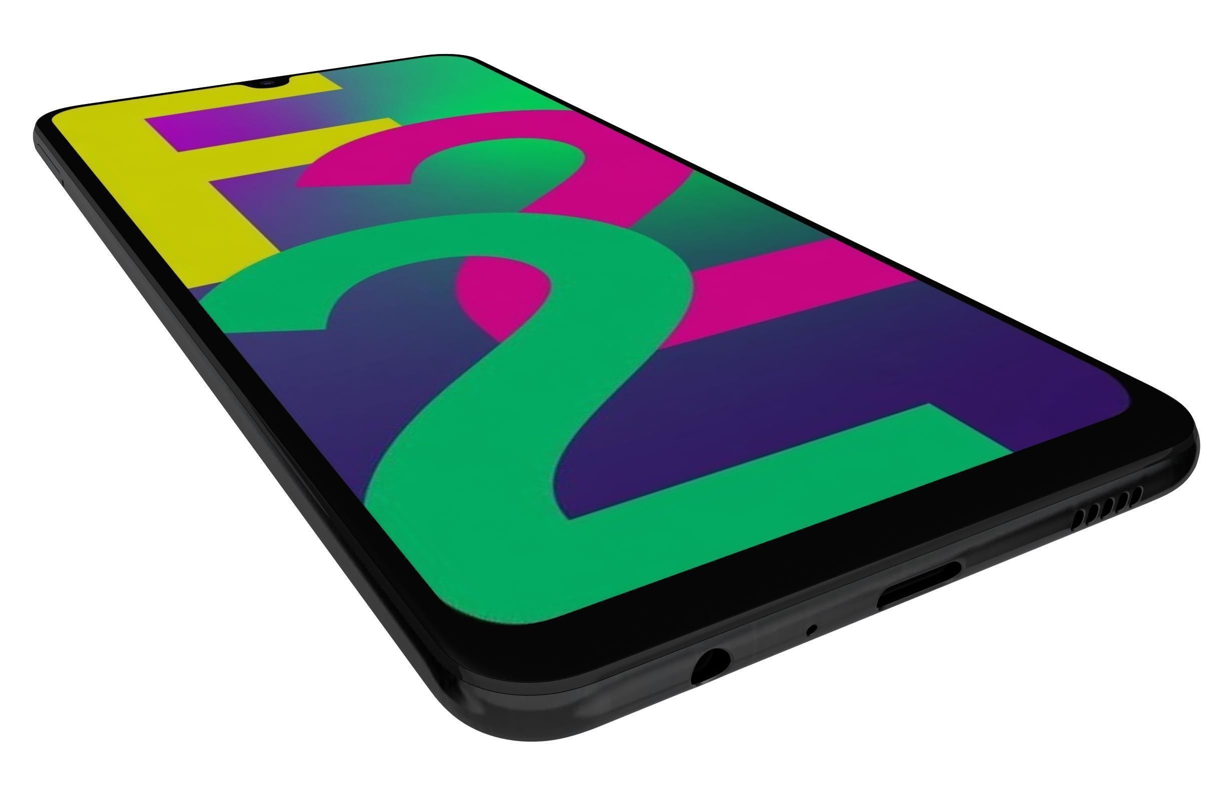 Samsung Galaxy F22 All Colors 3D model_24