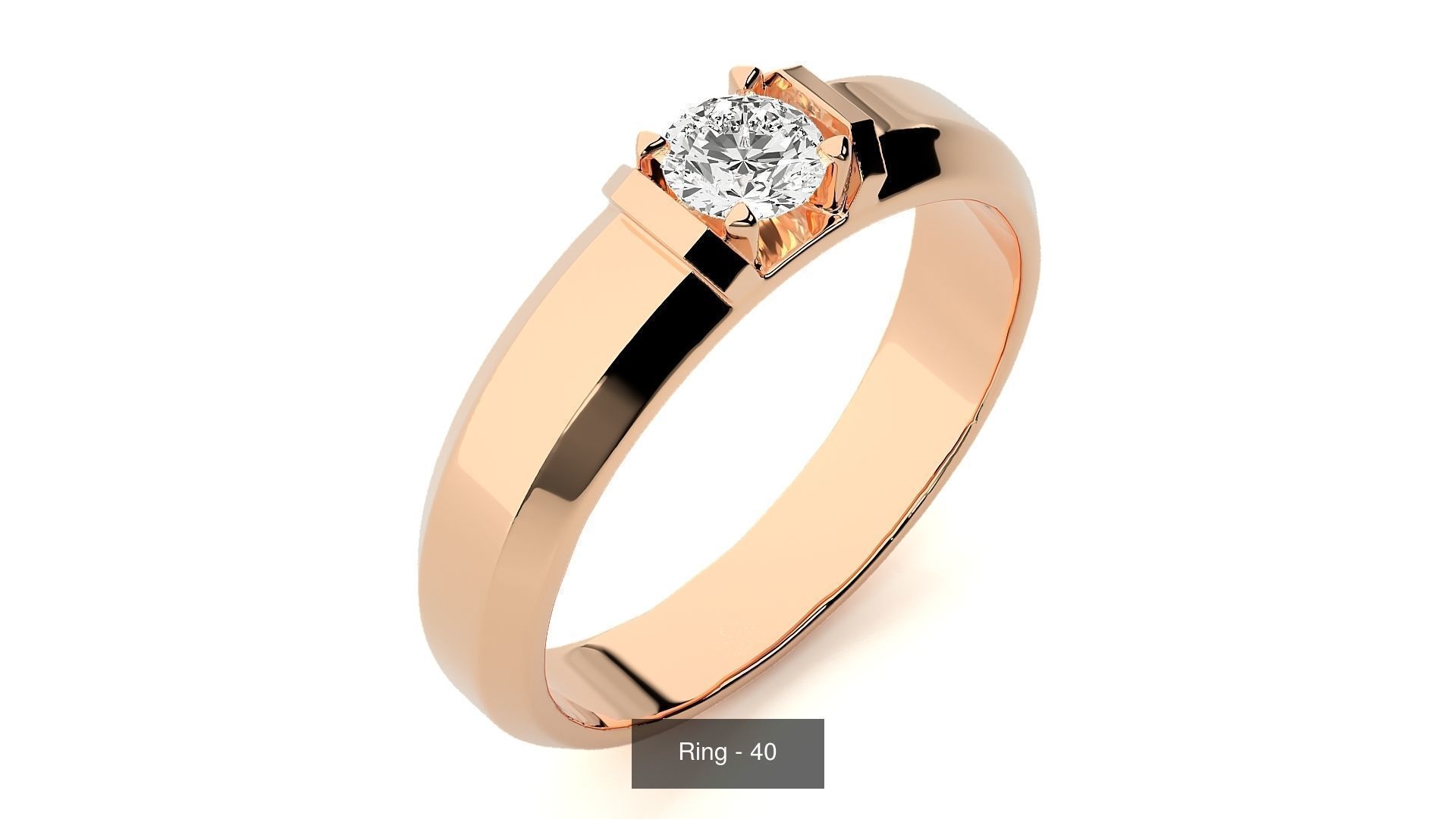80 Solitaire Rings Bands Collection _13