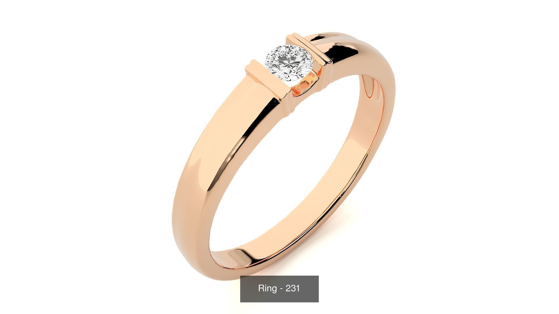 80 Solitaire Rings Bands Collection _59