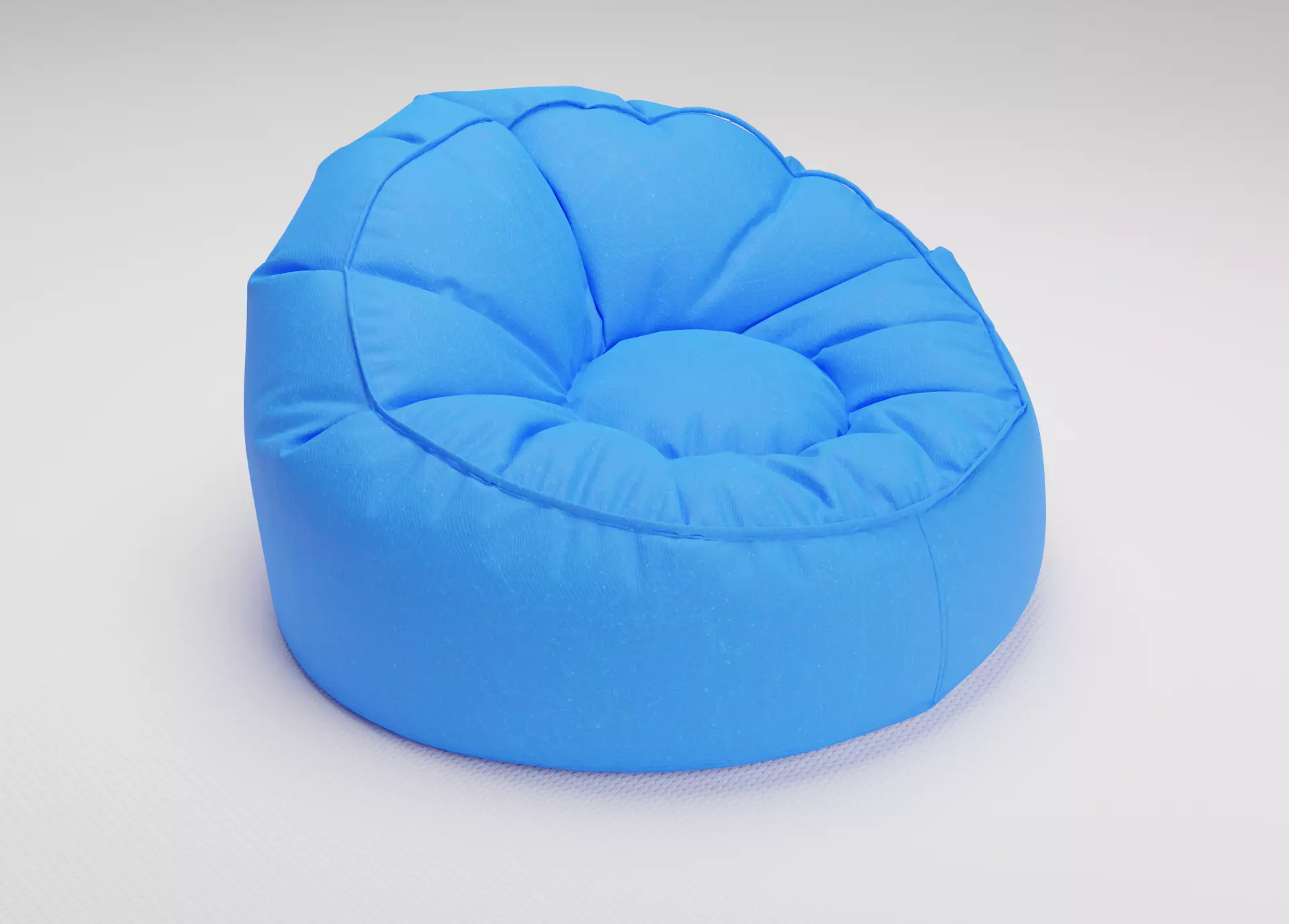 Bean Bag Esprit Low-poly 3D model