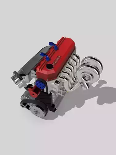 Nissan Holden RB30 DET SOHC Turbo VL Commodore RB 3D print model