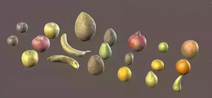 Scan Fruit Pack - Props
