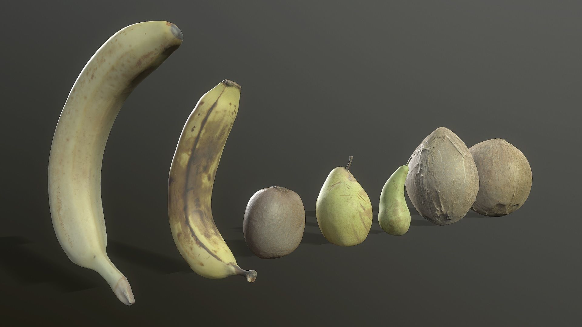Scan Fruit Pack - Props Low-poly 3D model_4