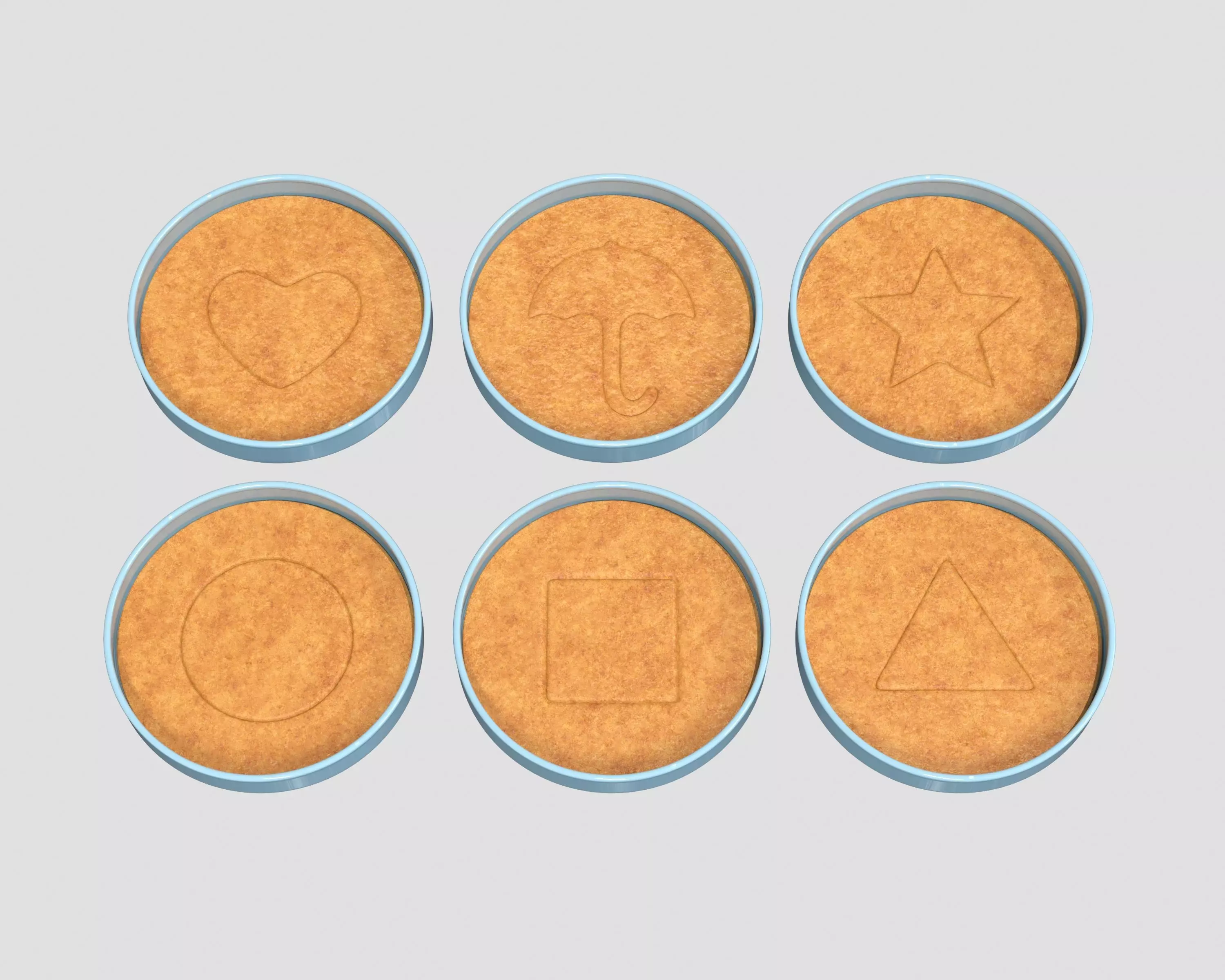 Squid Game Candy 3D model_0