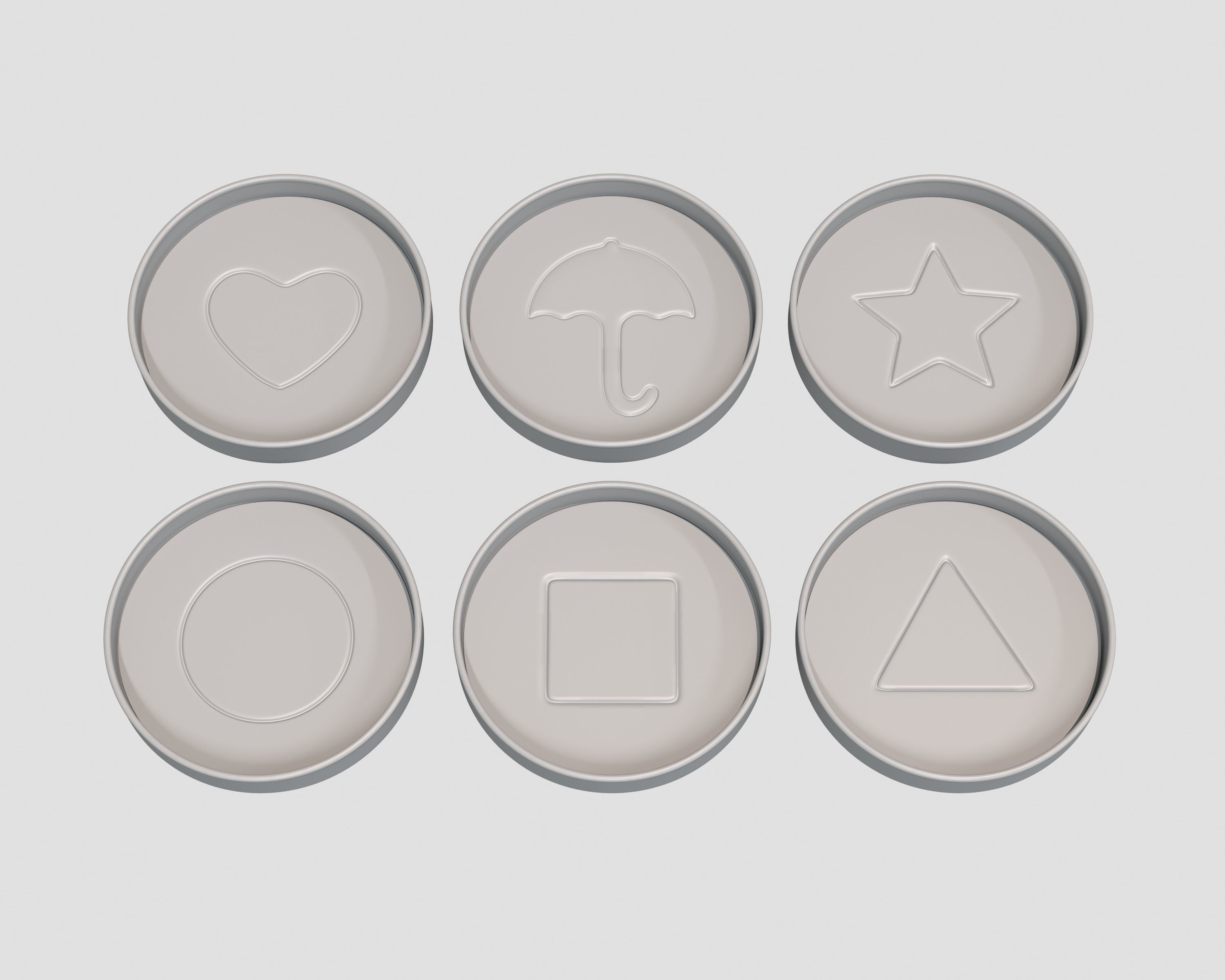 Squid Game Candy 3D model_4