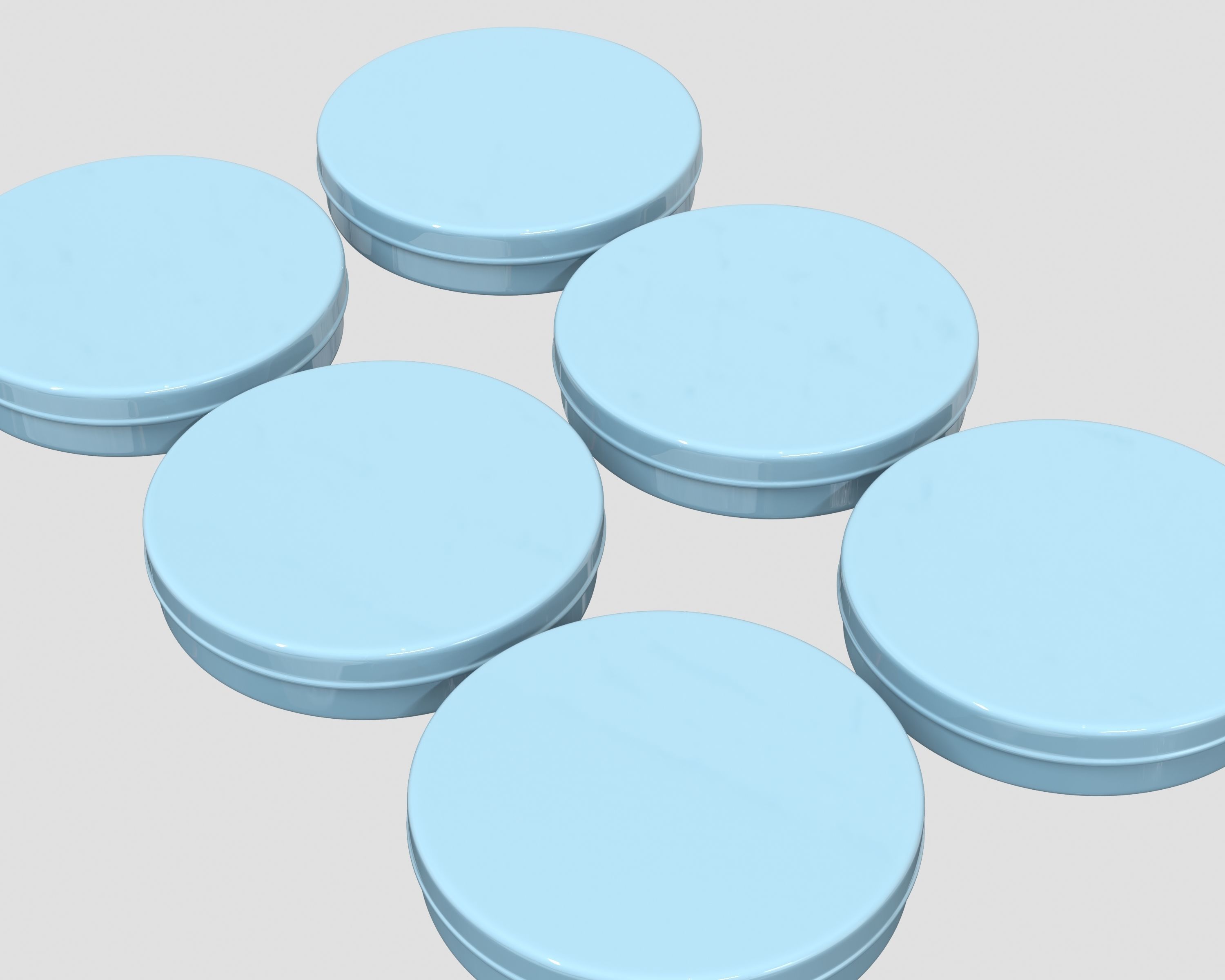 Squid Game Candy 3D model_3