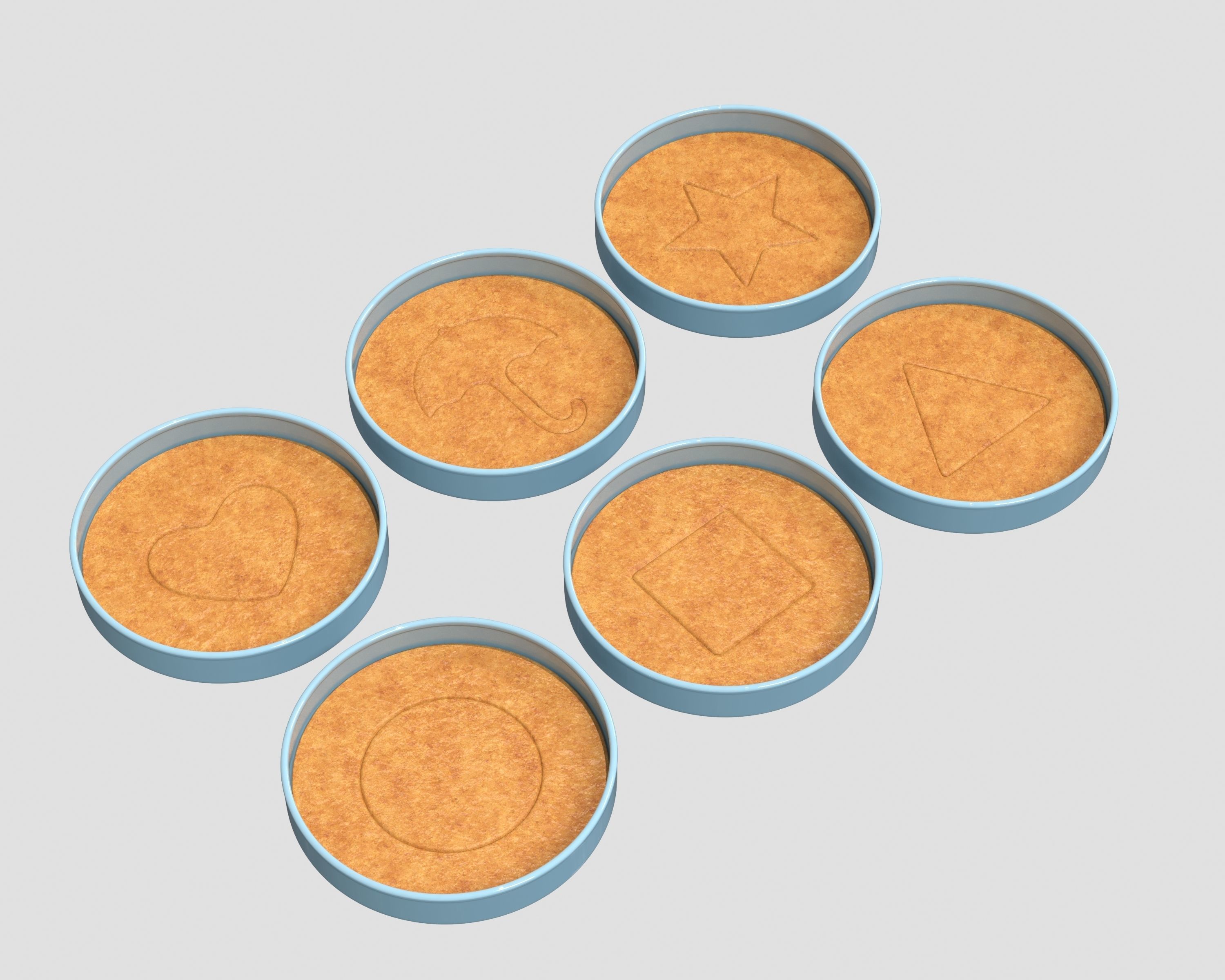 Squid Game Candy 3D model_1